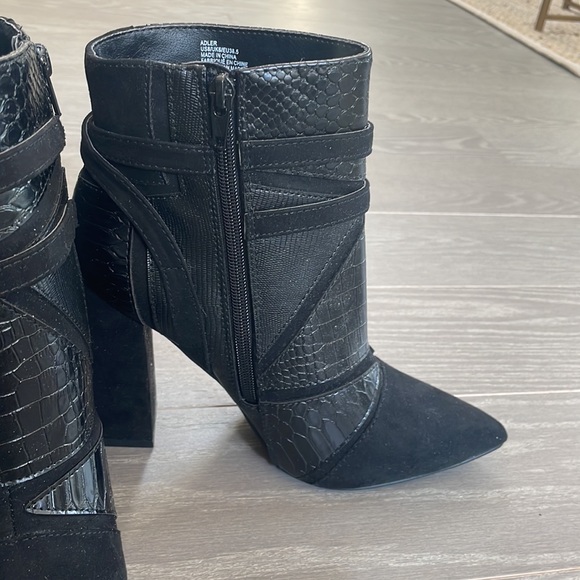 Black Ankle Boots - Picture 2 of 6